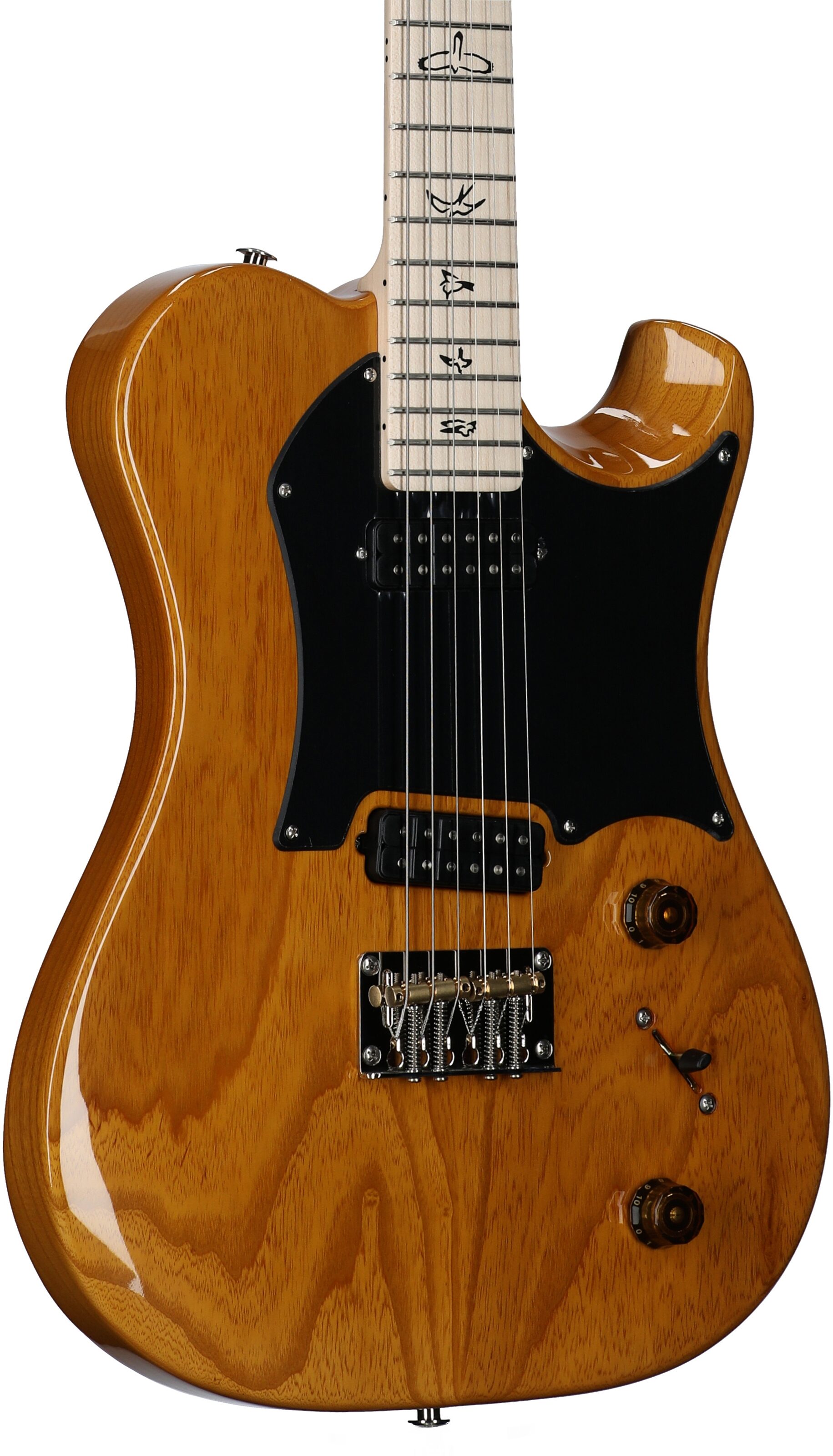 PRS Paul Reed Smith Myles Kennedy Electric Guitar (with Gig Bag), Antique Natural, Full Left Front