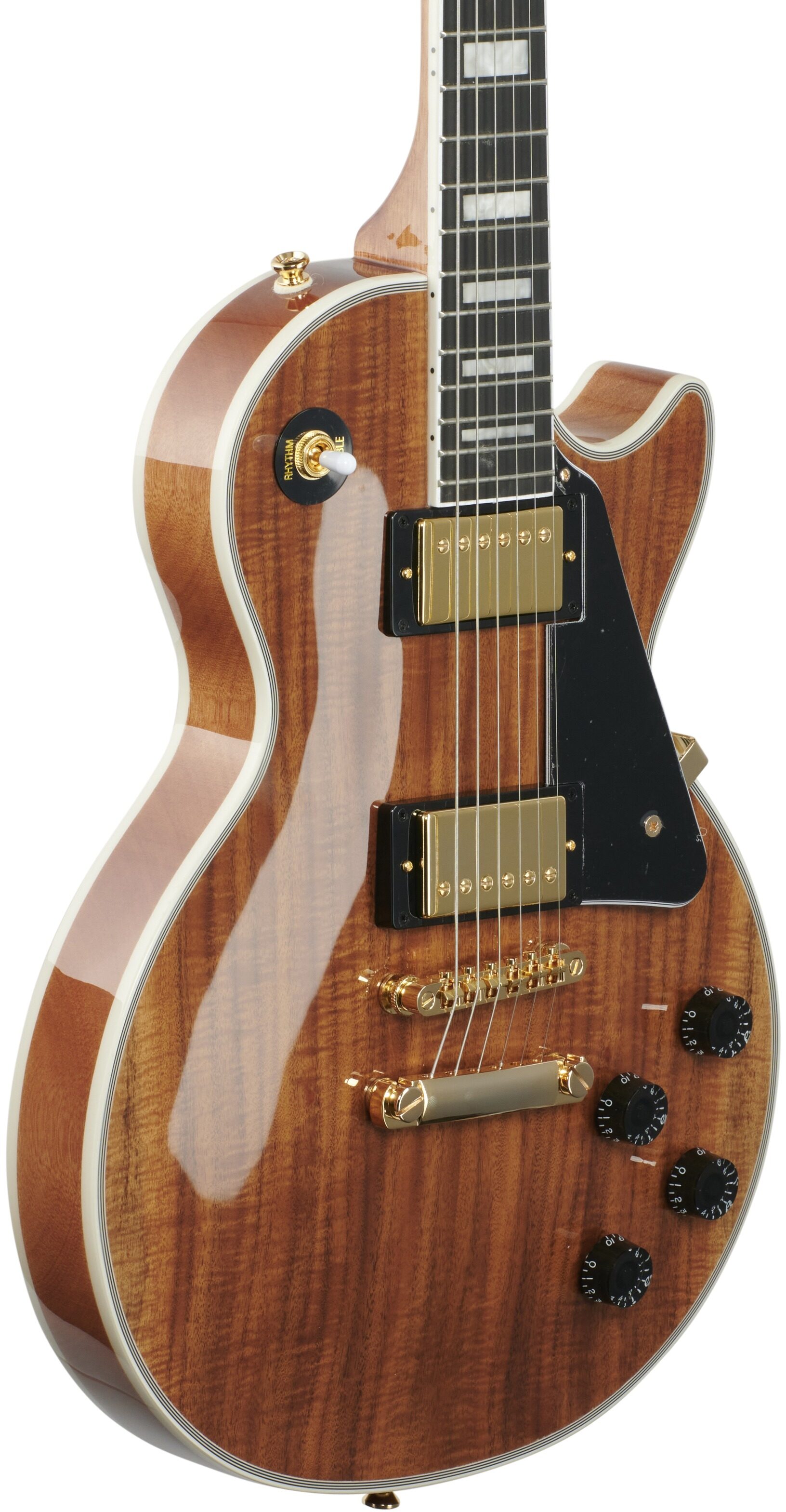 Epiphone Les Paul Custom Koa Electric Guitar | zZounds