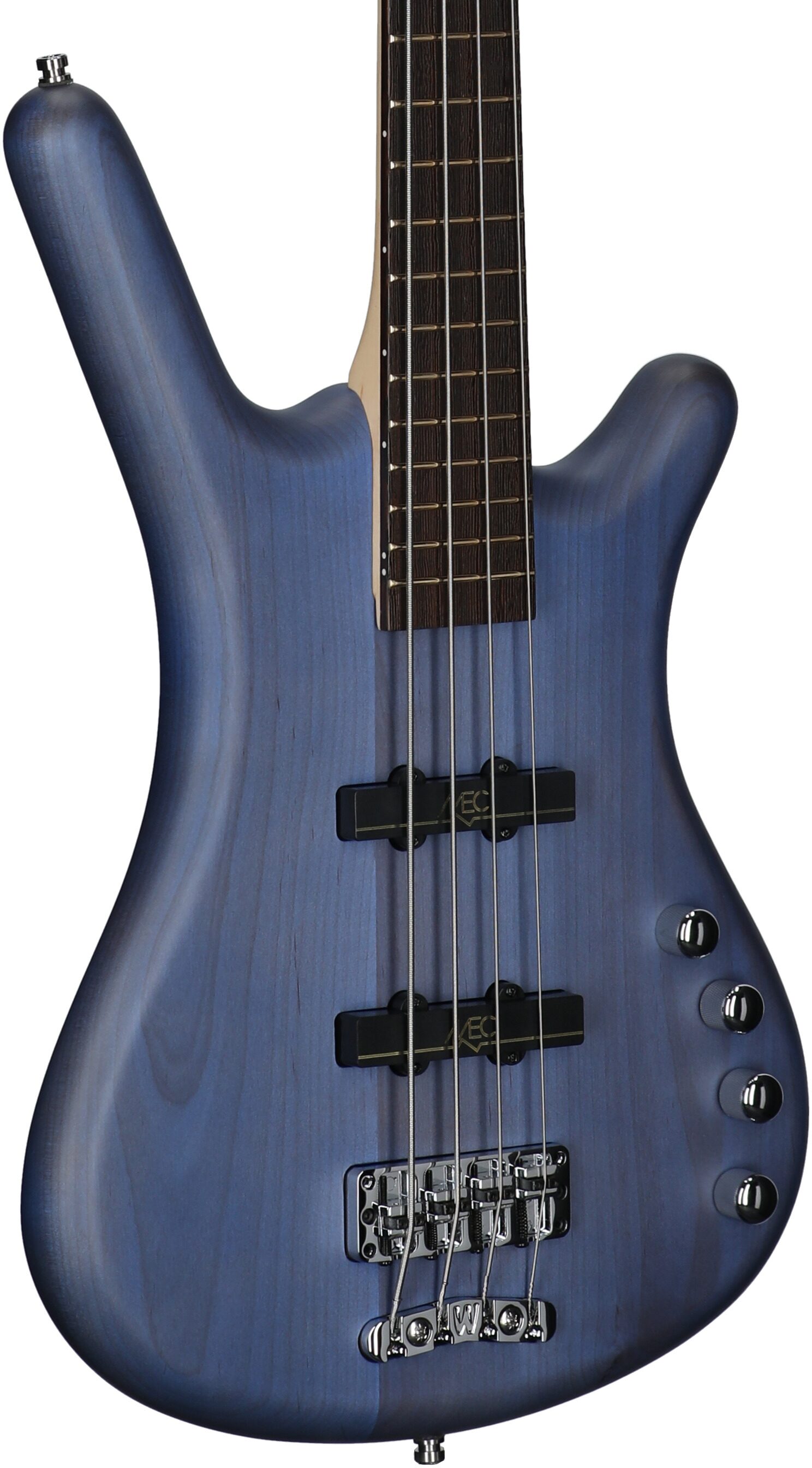Warwick RockBass Corvette Basic 4 Active Electric Bass, Ocean Blue, Full Left Front