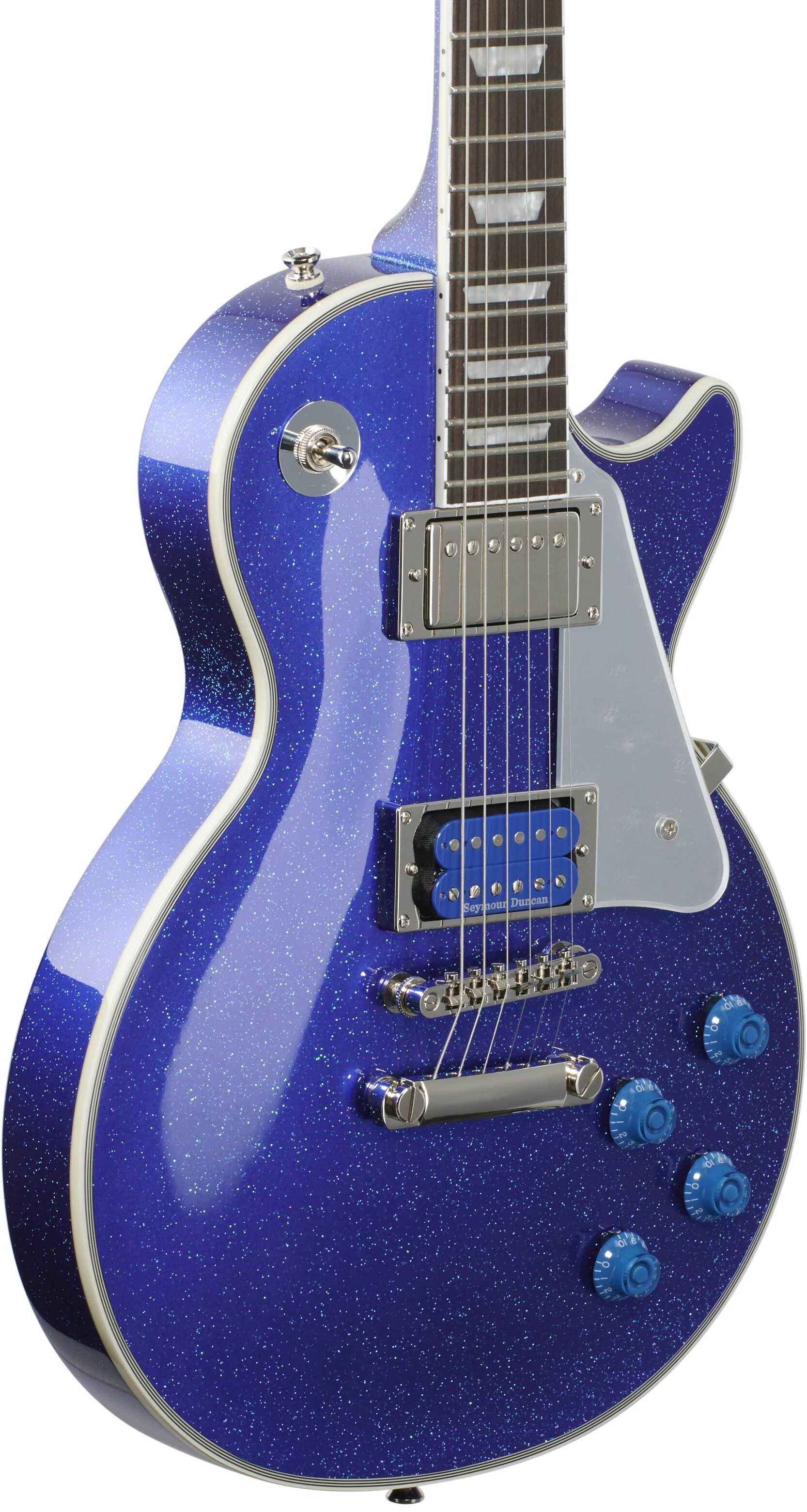 Epiphone Tommy Thayer Les Paul Electric Blue Electric Guitar (with Case)