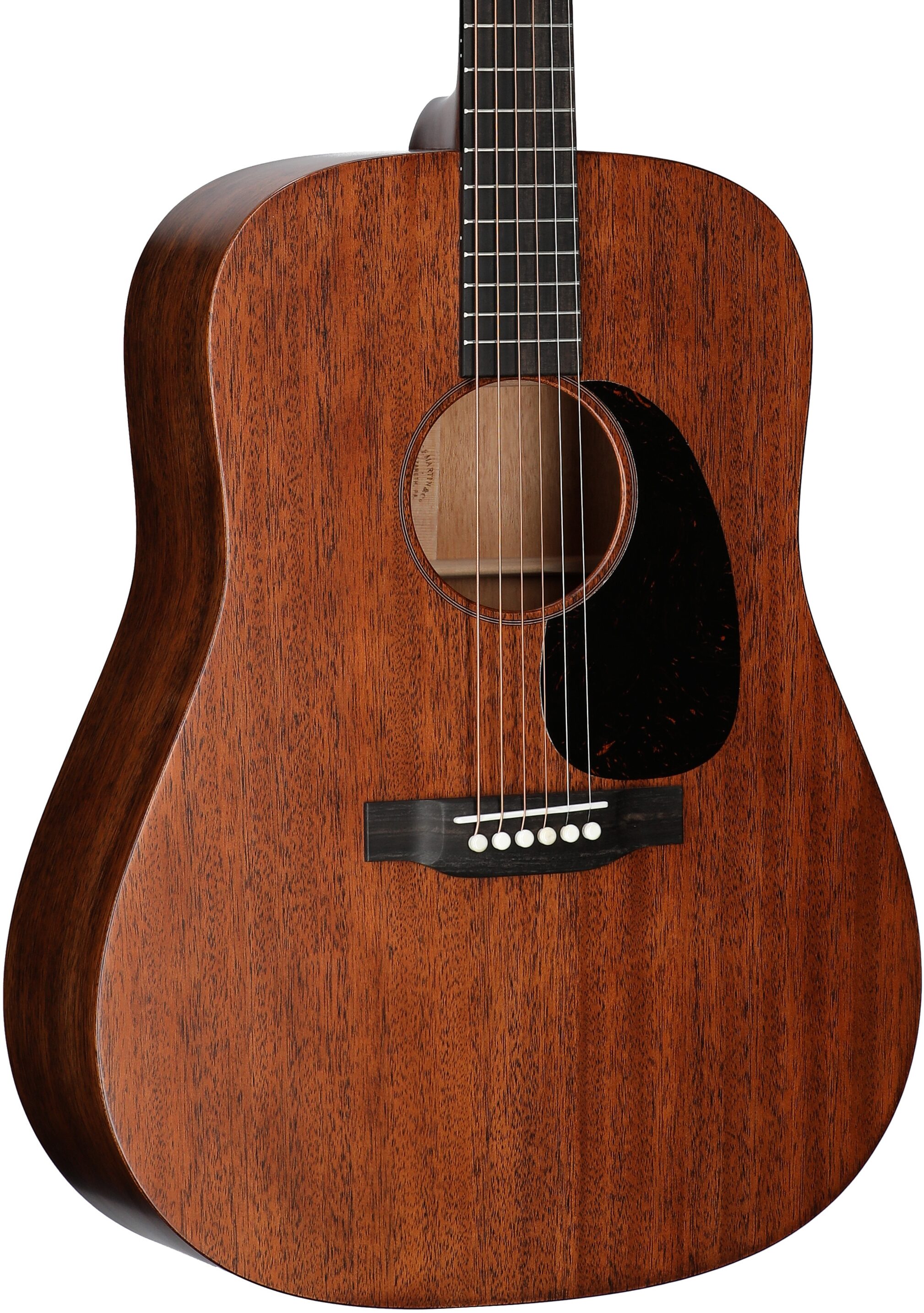 Martin D-17-v2 Acoustic Guitar (with Case), Natural, Full Left Front
