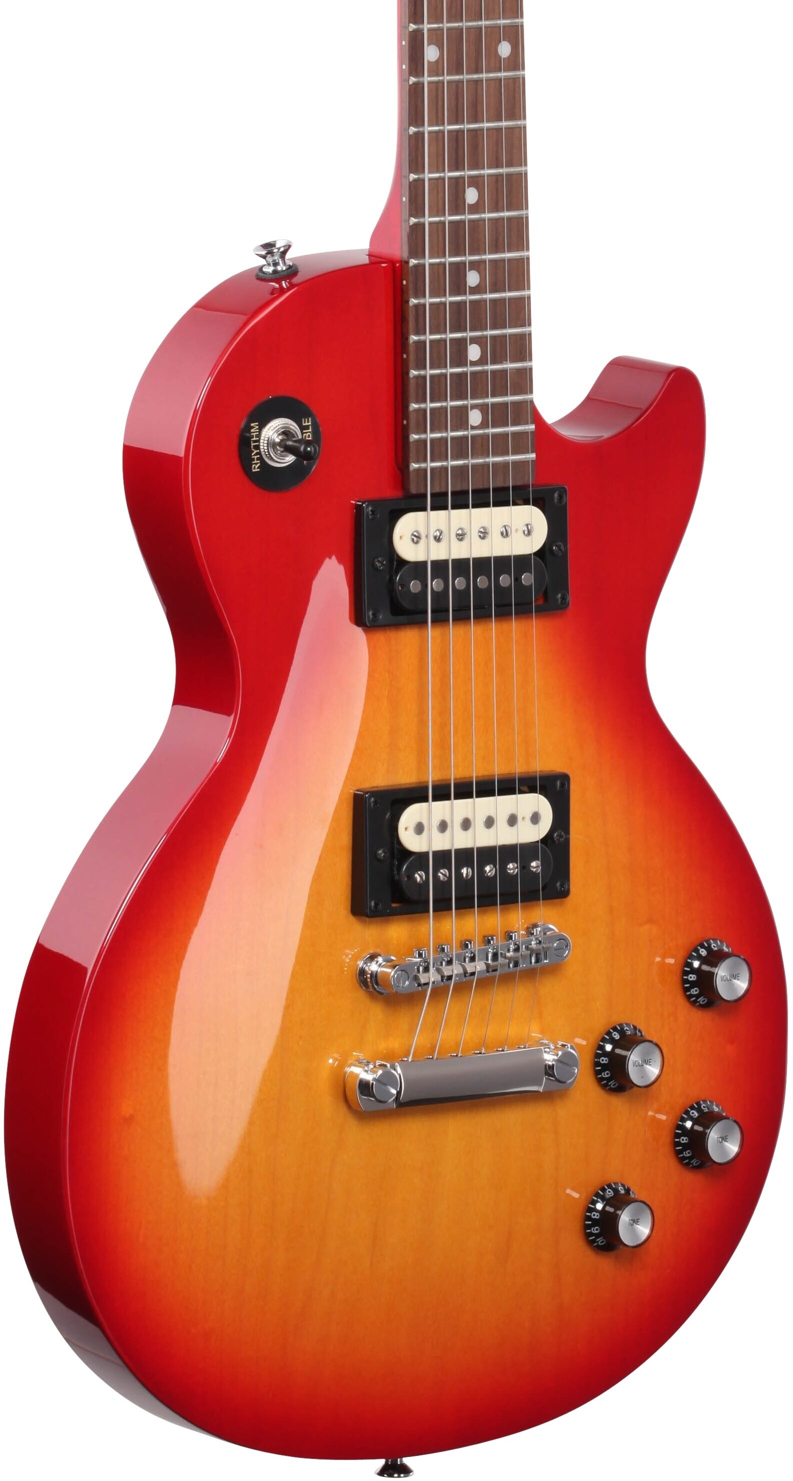 Epiphone Les Paul Studio E1 Electric Guitar, Heritage Cherry Sunburst, Full Left Front