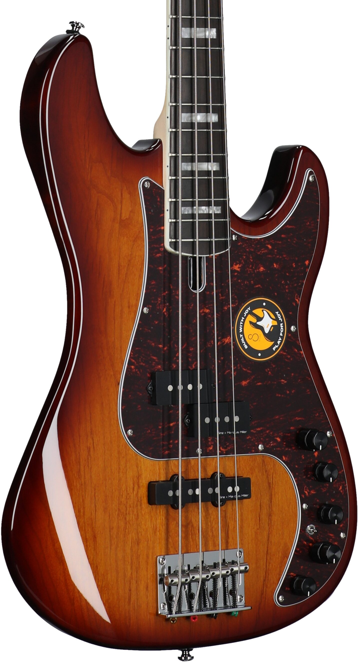 Sire Marcus Miller P7 Electric Bass, Tobacco Sunburst, Full Left Front