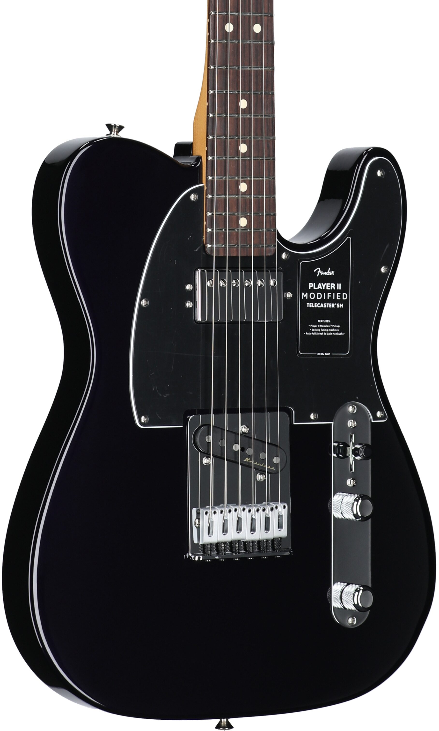 Fender Player II Modified Telecaster SH Electric Guitar, Rosewood Fingerboard (with Gig Bag), Dusk, Open Box (Very Good), Full Left Front