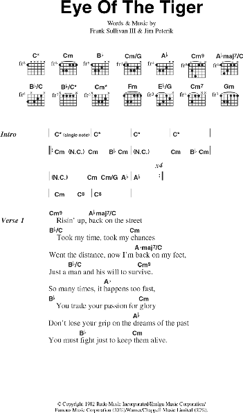 Losing Grip - Guitar Chords/Lyrics