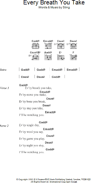 Play The Game Sheet Music | Queen | Guitar Chords/Lyrics