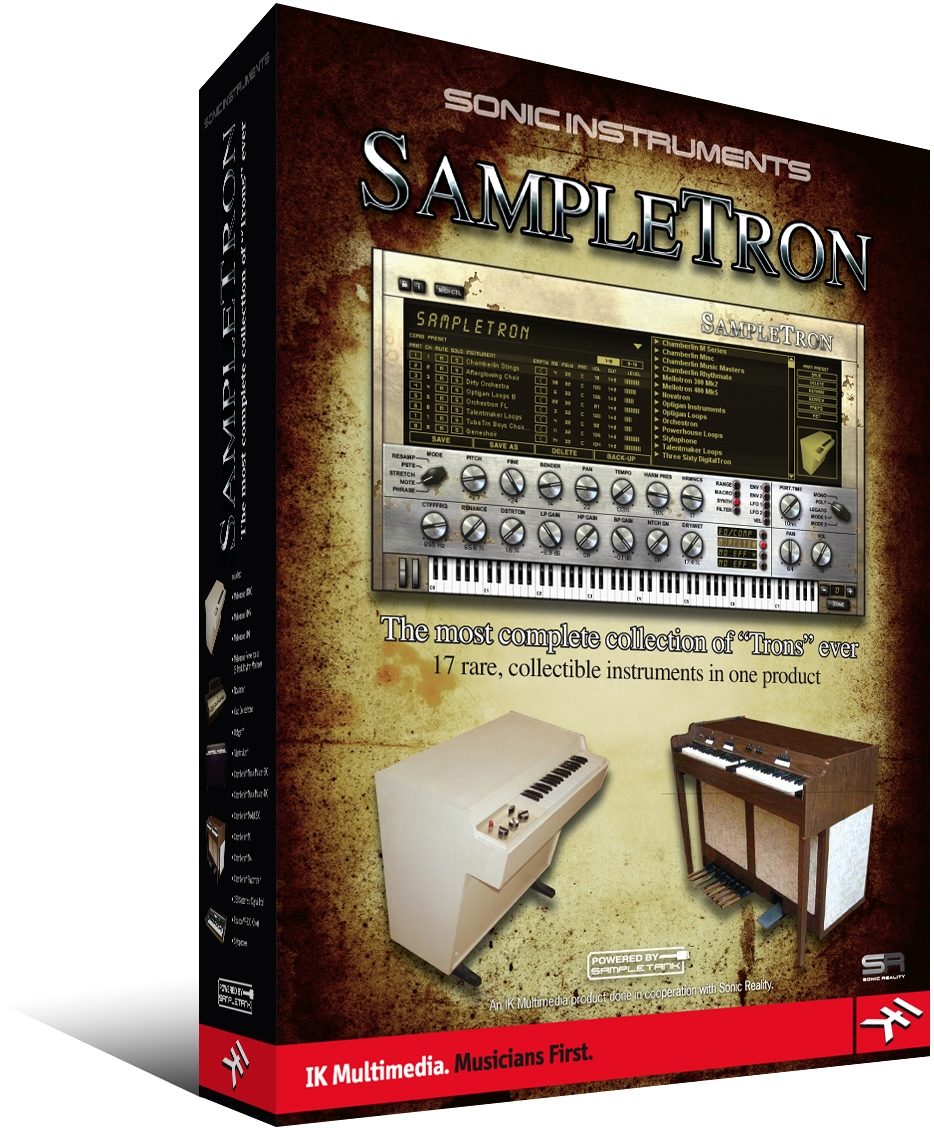 IK Multimedia SampleTron Software, Main