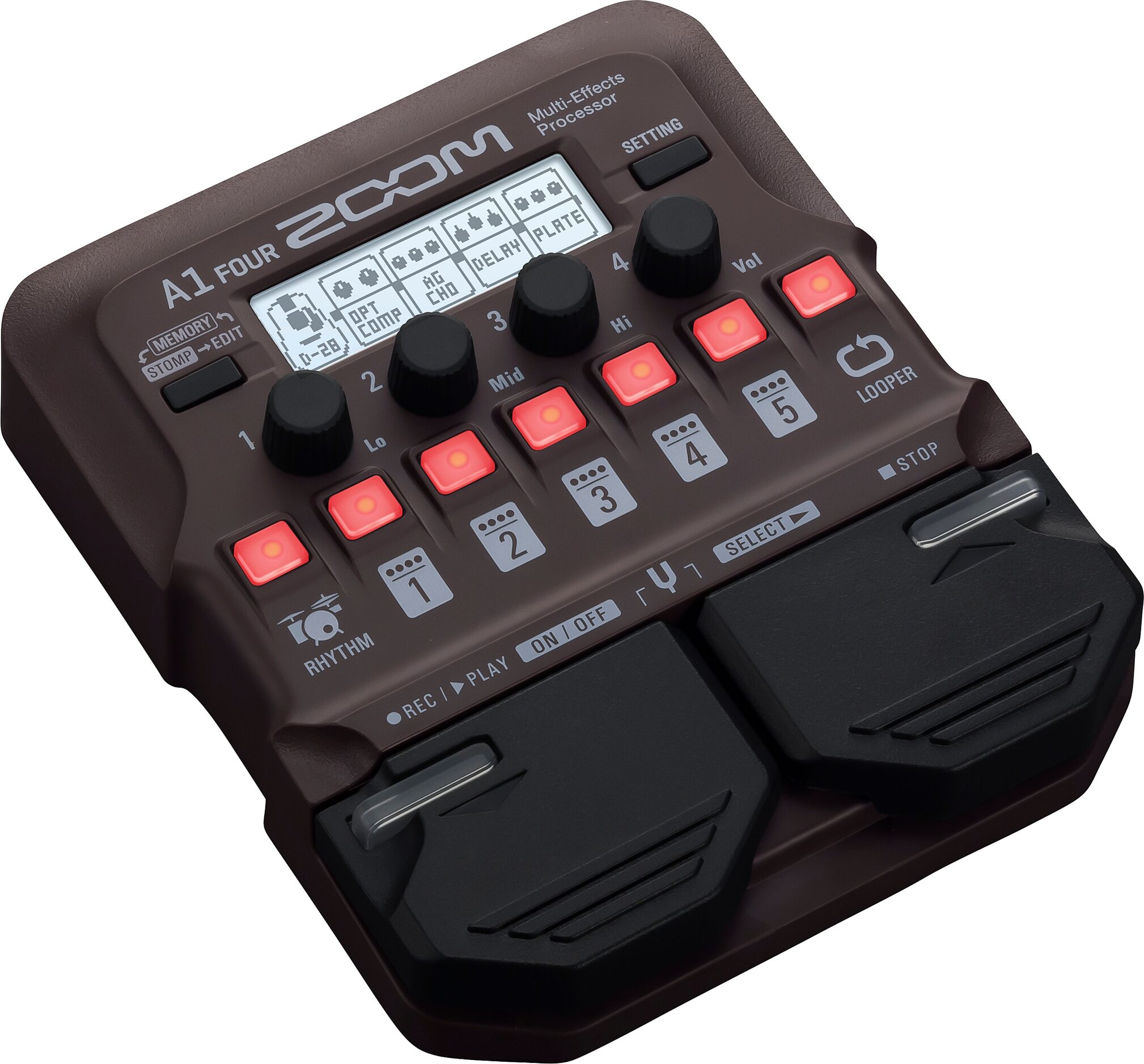 Zoom A1-FOUR Acoustic Multi-Effects Pedal