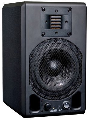 Adam A5 Powered Nearfield Monitor, Matte Black