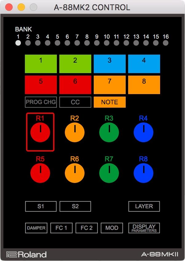 Roland A-88MK2 88 Keys Midi Keyboard Controller for sale online