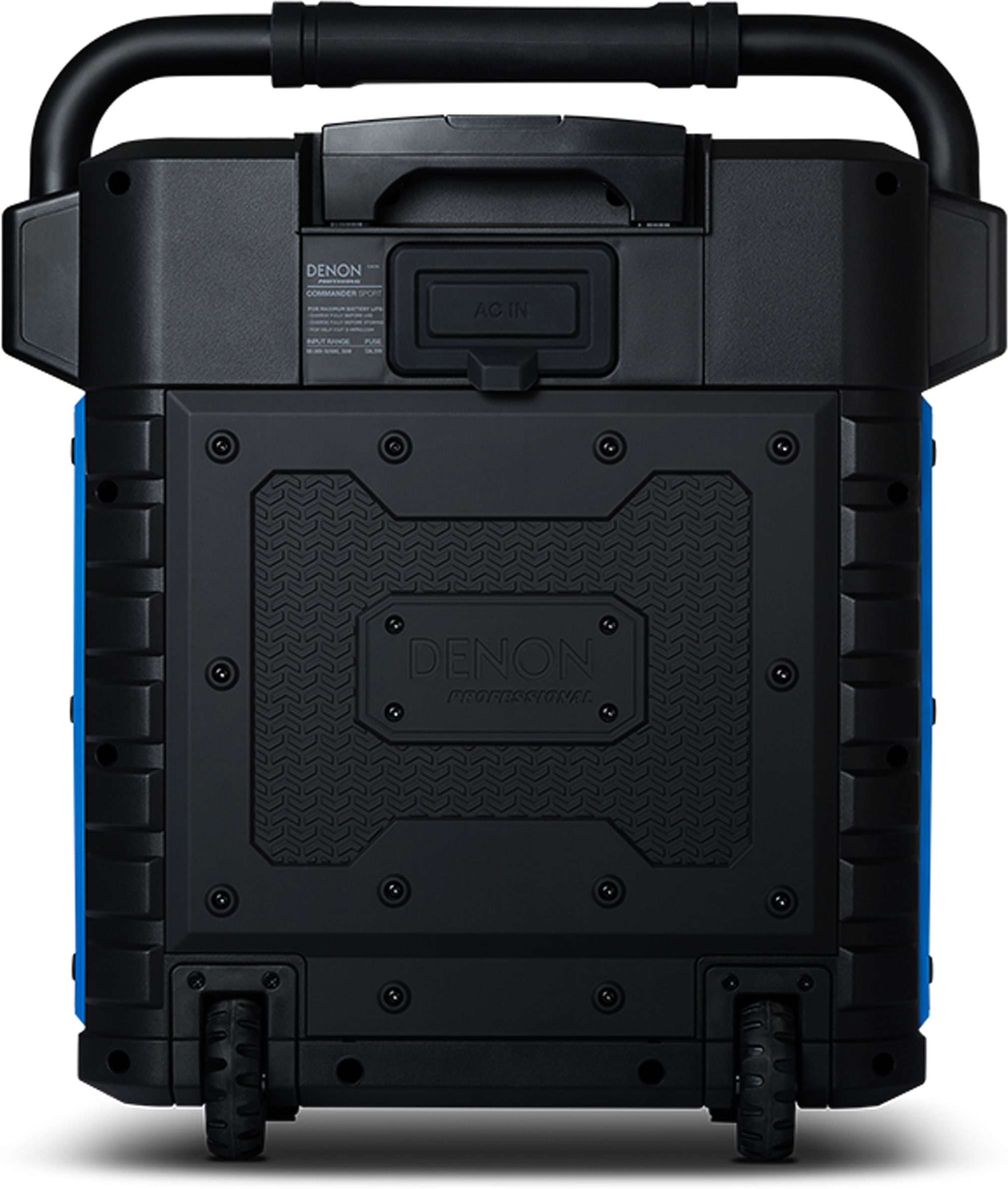 Denon Commander Sport Portable PA System with Wireless Microphone, Action Position Back