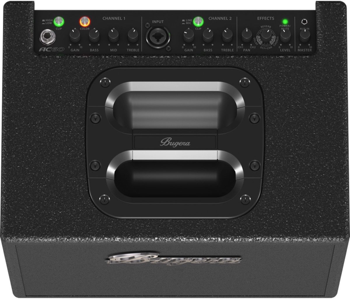 Bugera AC60 Portable Acoustic Guitar Amplifier, Alt