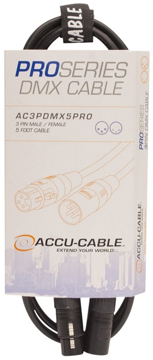 ADJ AC3PDMX PRO 3-Pin DMX Cable | zZounds