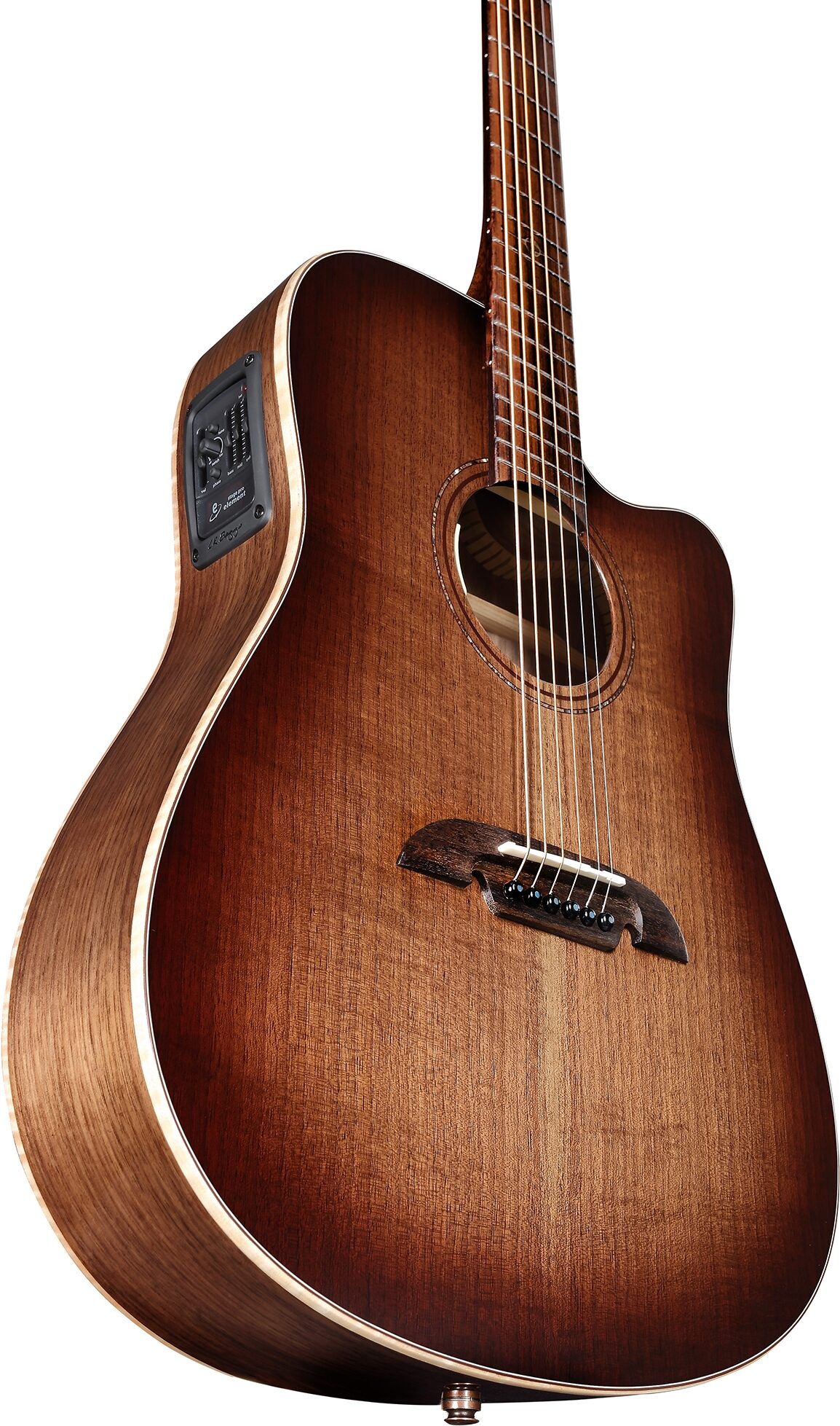 Alvarez ADWS77CESHB Artist Elite Dreadnought, Action Position Front