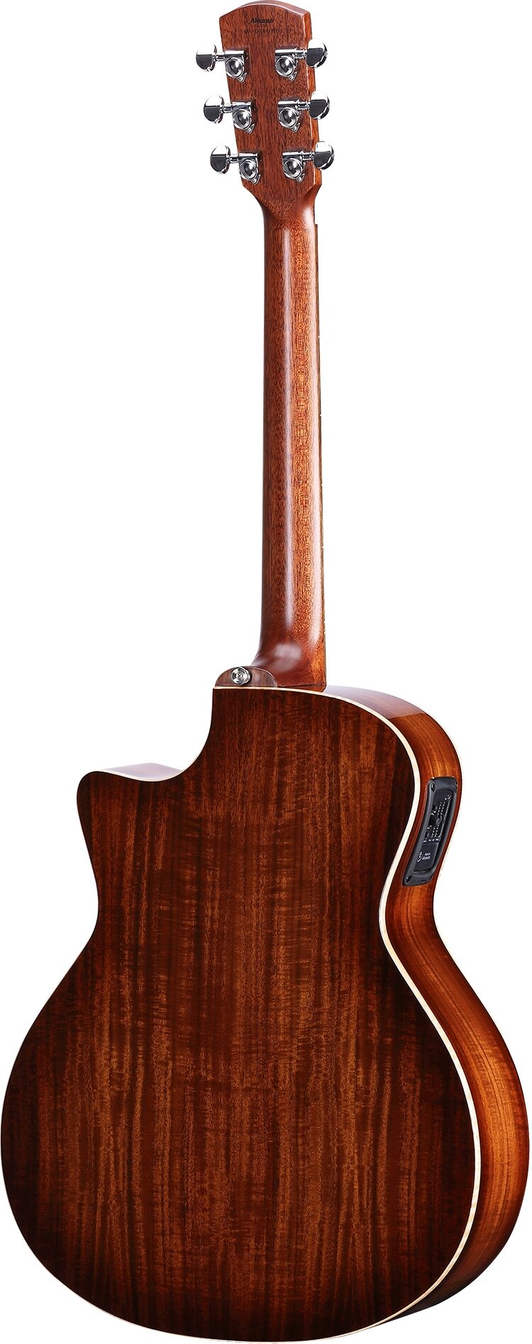 Alvarez AGA95CEARSHB Artist Elite Grand Auditorium Acoustic-Electric Guitar, Action Position Back