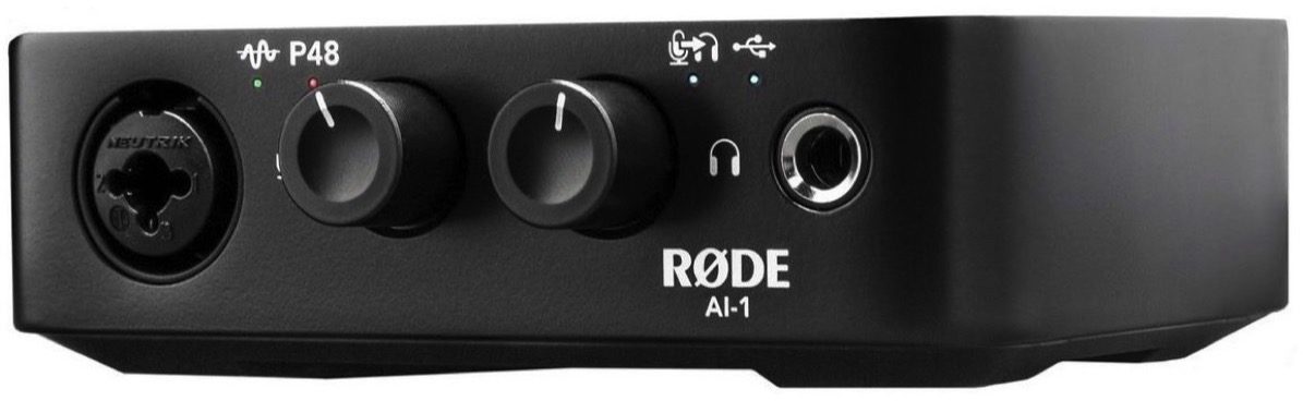 Rode Complete Studio Kit with AI-1 Audio Interface, NT1 Microphone