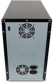 EZ Dupe AL103PIB Autoloader 100-Disc DVD/CD Automated Duplicator, Rear
