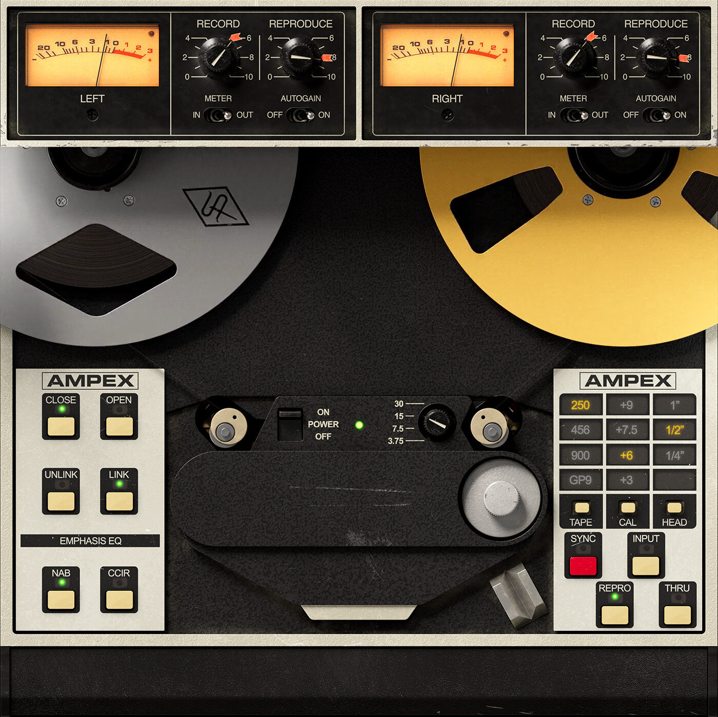 Universal Audio UAD Ampex ATR-102 Tape Recorder Plug-in Software and LUNA Extension, Digital Download, Main