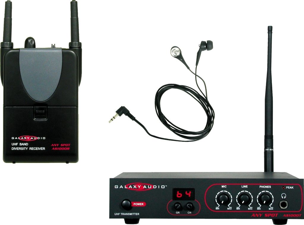 Galaxy Audio AS1000 Any Spot Wireless Personal Monitor, Main