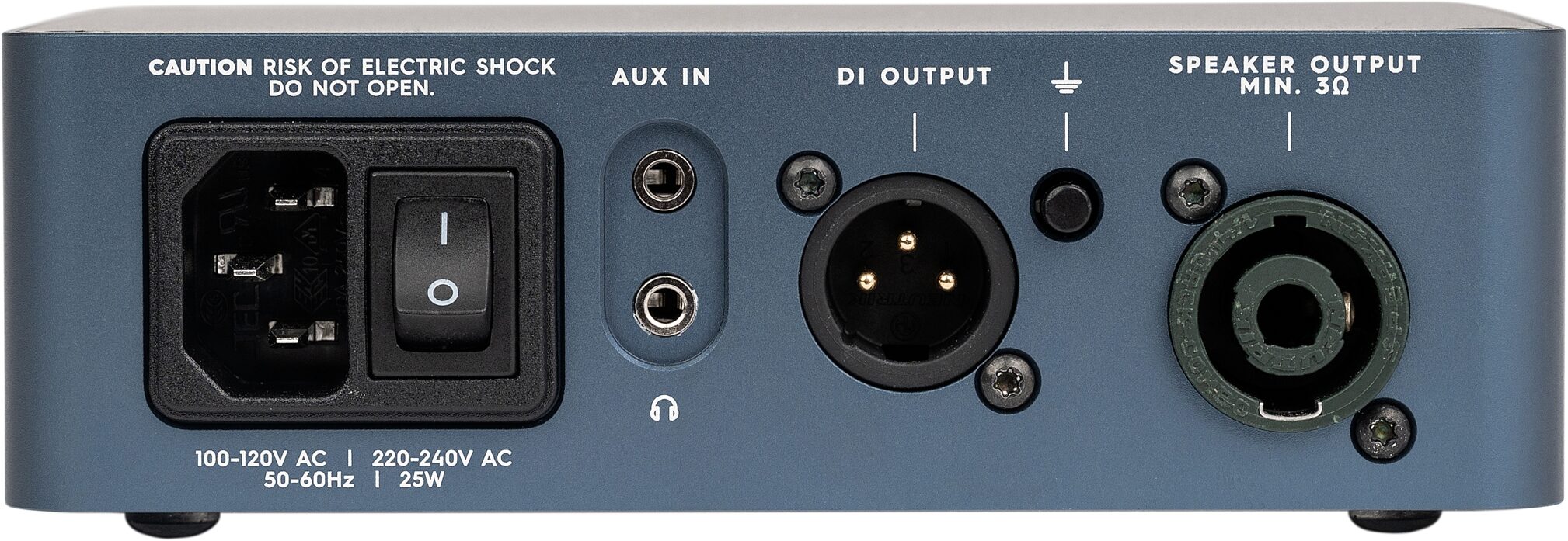 Darkglass Alpha-Omega 200 Bass Amplifier Head (200 Watts), New, Action Position Back
