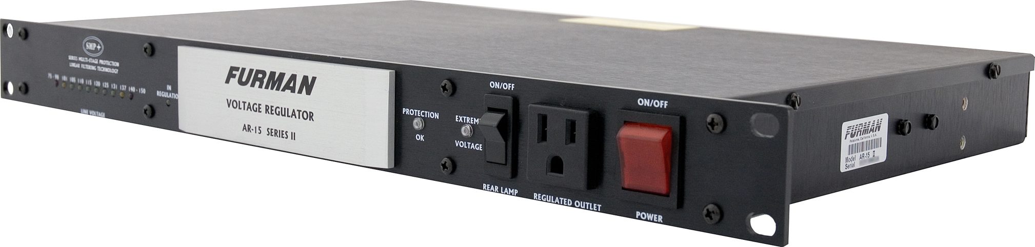 Furman AR15 Series II 15-Amp Voltage Regulator, Angle