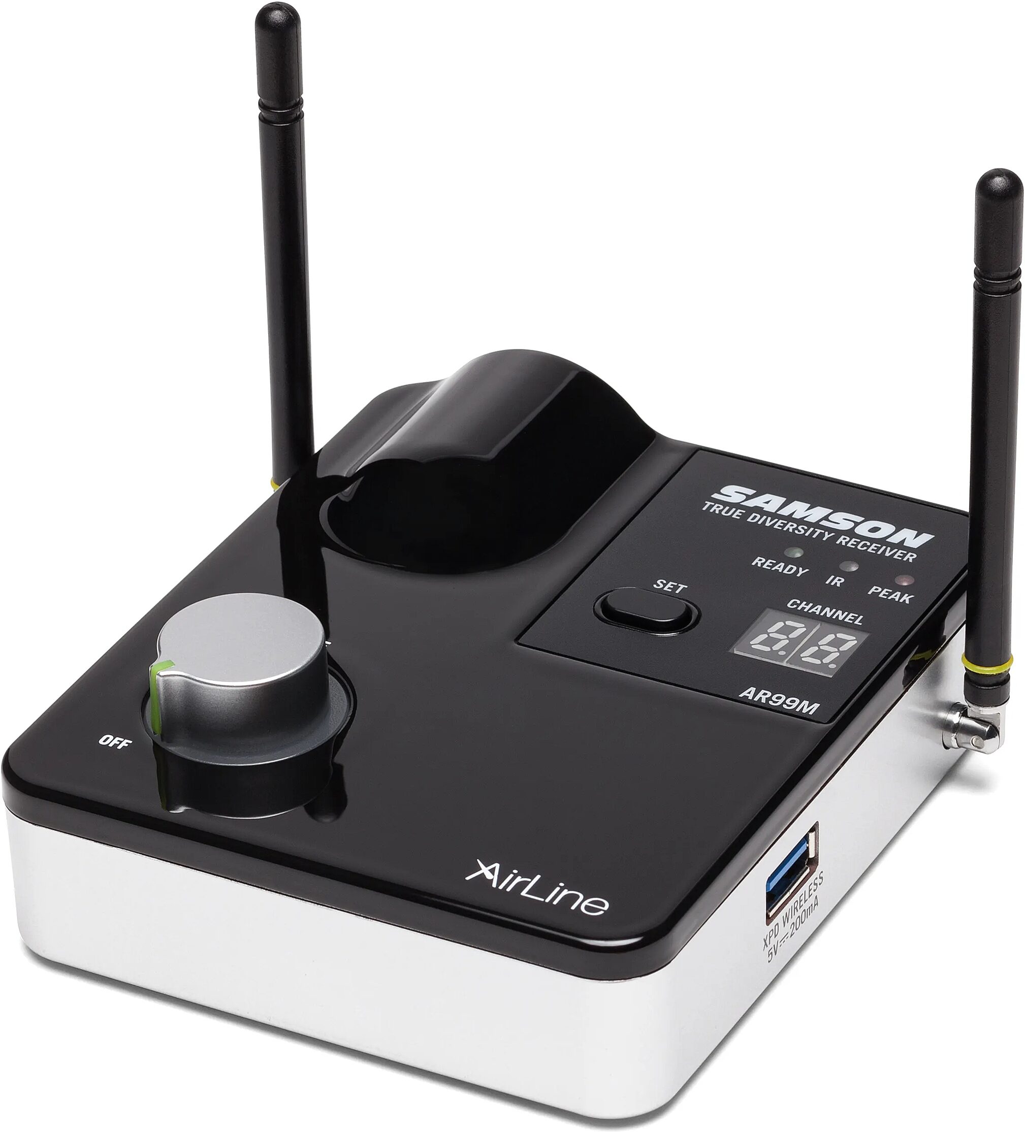 Samson AirLine Micro ESm Earset Wireless Microphone System, Band K (477-492 MHz), Receiver