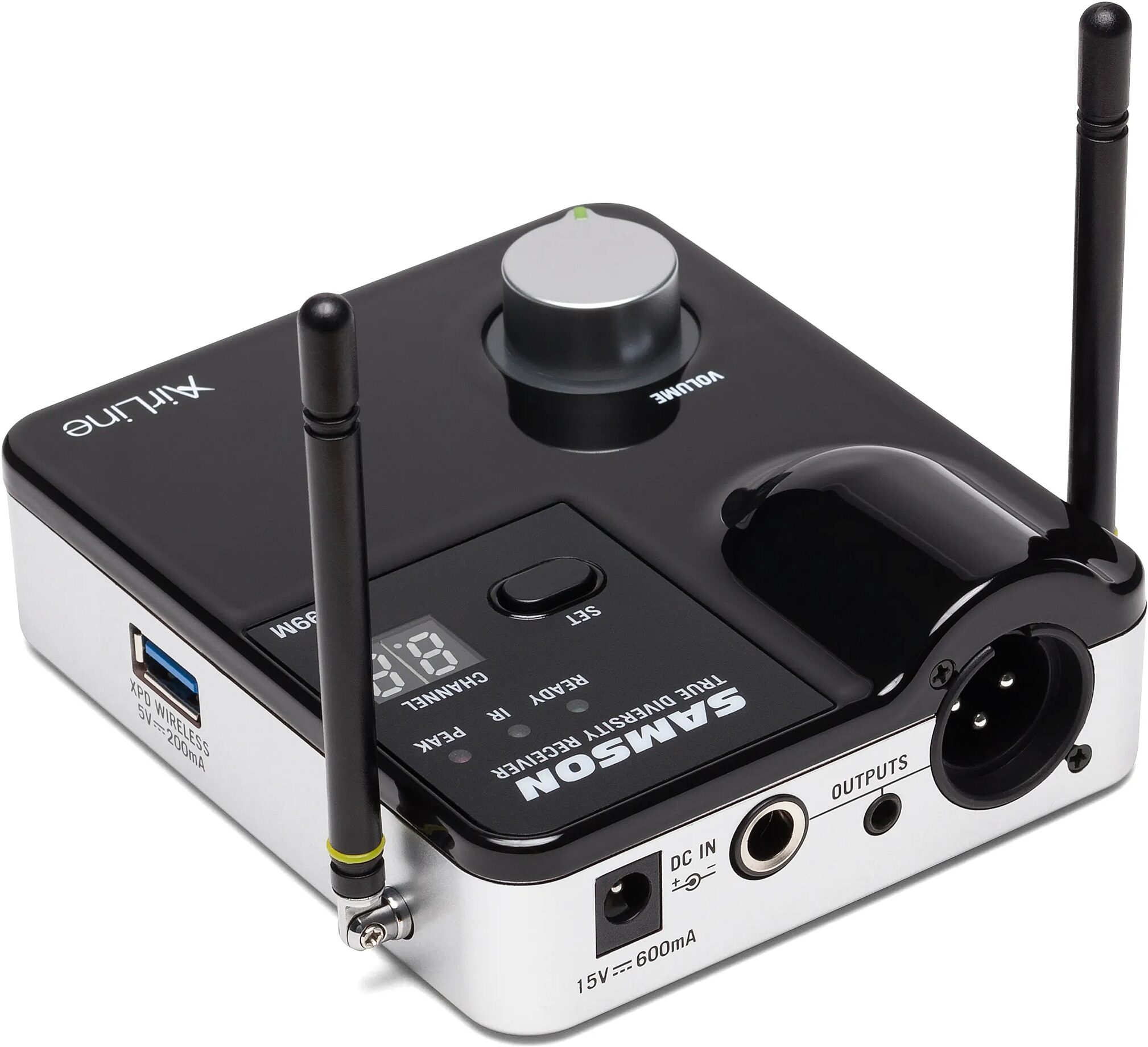 Samson AirLine Micro ESm Earset Wireless Microphone System, Band K (477-492 MHz), Receiver