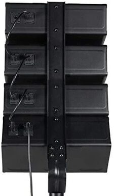 Gemini LRX-448 Portable Line Array PA System with Subwoofer, New, Action Position Back