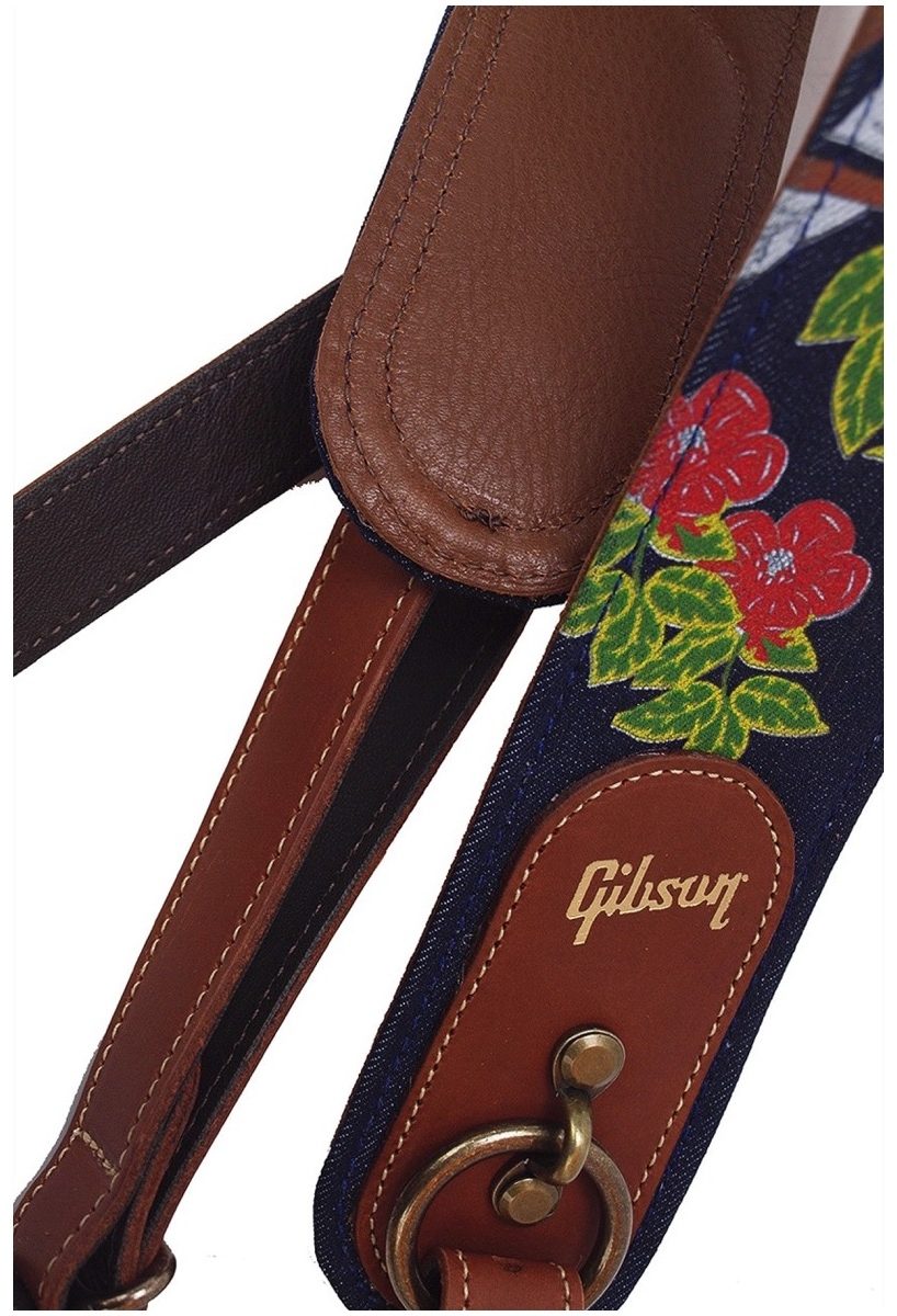 Gibson Premium Saddle Guitar Strap | zZounds