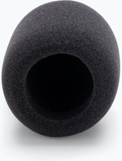 On-Stage Foam Ball-Type Microphone Windscreen, Black, Detail 1