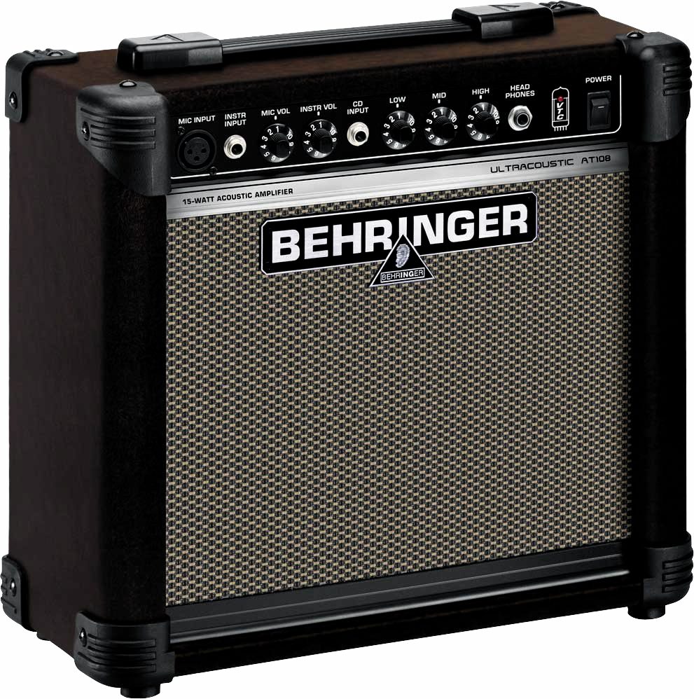Behringer AT108 Ultracoustic Acoustic Guitar Amp, 15W | zZounds
