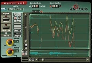 Antares Auto-Tune 3 TDM Software (TDM TDM/HD Macintosh), Graphical Mode