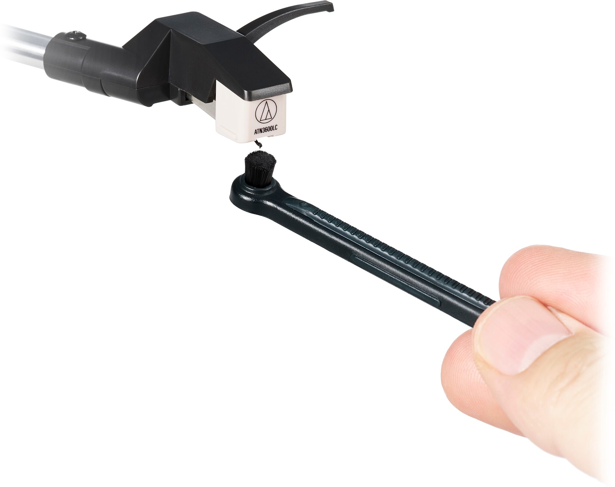 Audio-Technica AT6028 Record Cleaning Tool, New, Action Position Back