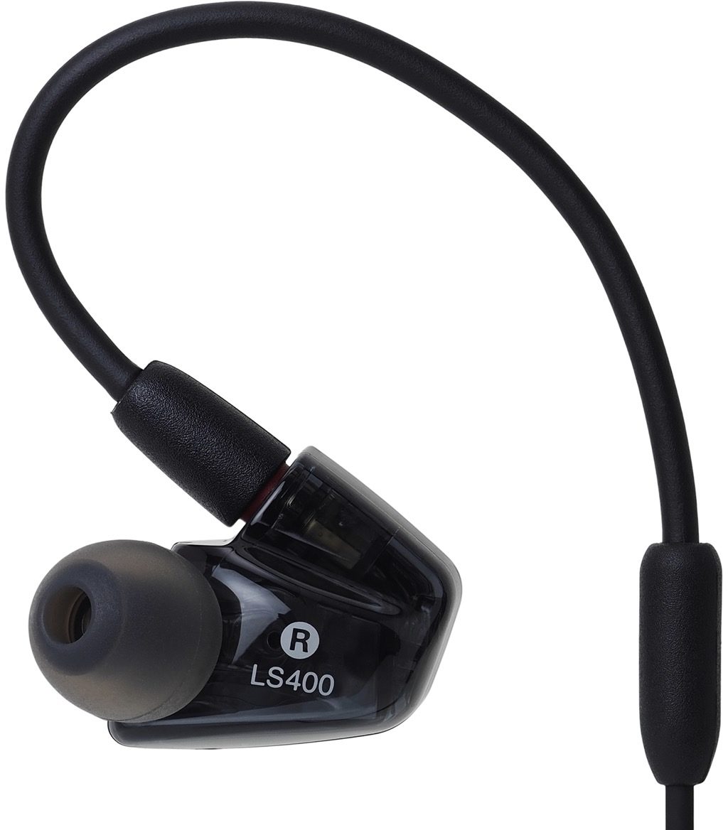 Audio-Technica ATH-LS400iS In-Ear Headphones, Alt