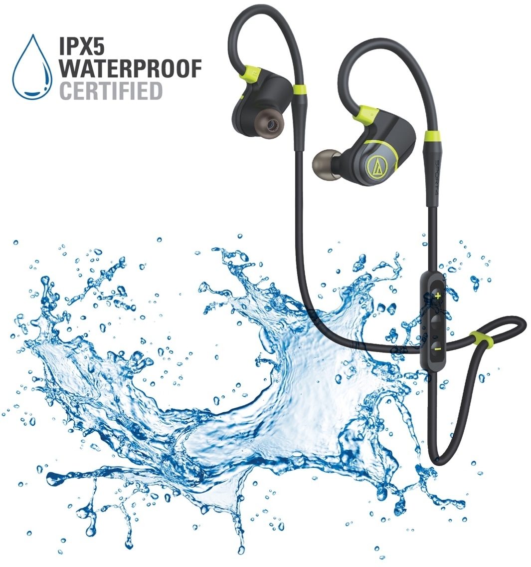 Audio-Technica ATH-SPORT4 In-Ear Headphones, Glamour View