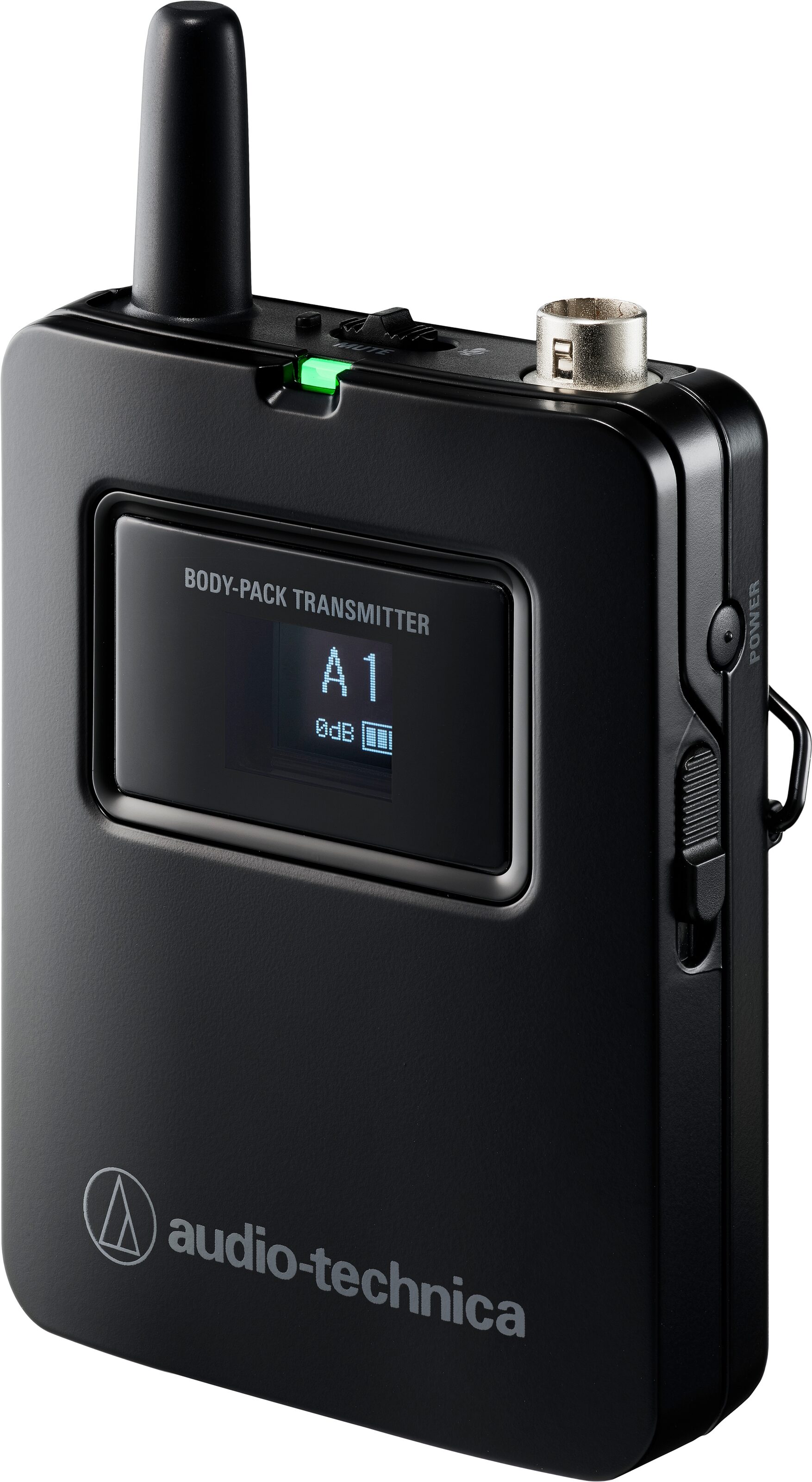 Audio-Technica ATW-1423/L System 20 PRO Dual Combination Wireless Lavalier and Handheld Microphone System, New, Action Position Back
