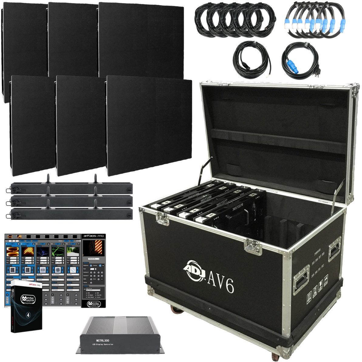 ADJ AV6X 3x2 LED Video Panel System | ZZounds