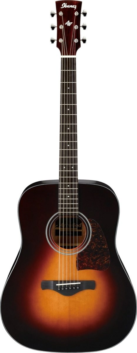 Ibanez AW700 Artwood Acoustic Guitar, Brown Sunburst