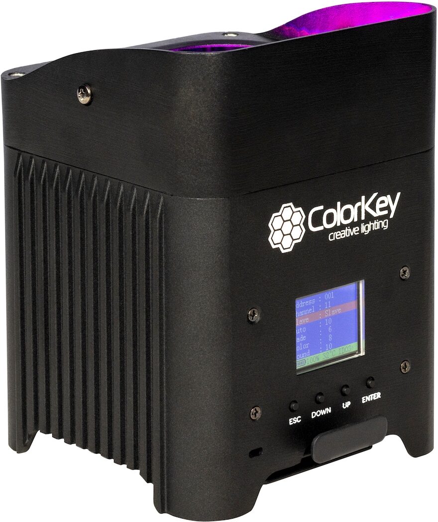 ColorKey AirPar HEX 4 Light, Action Position Back