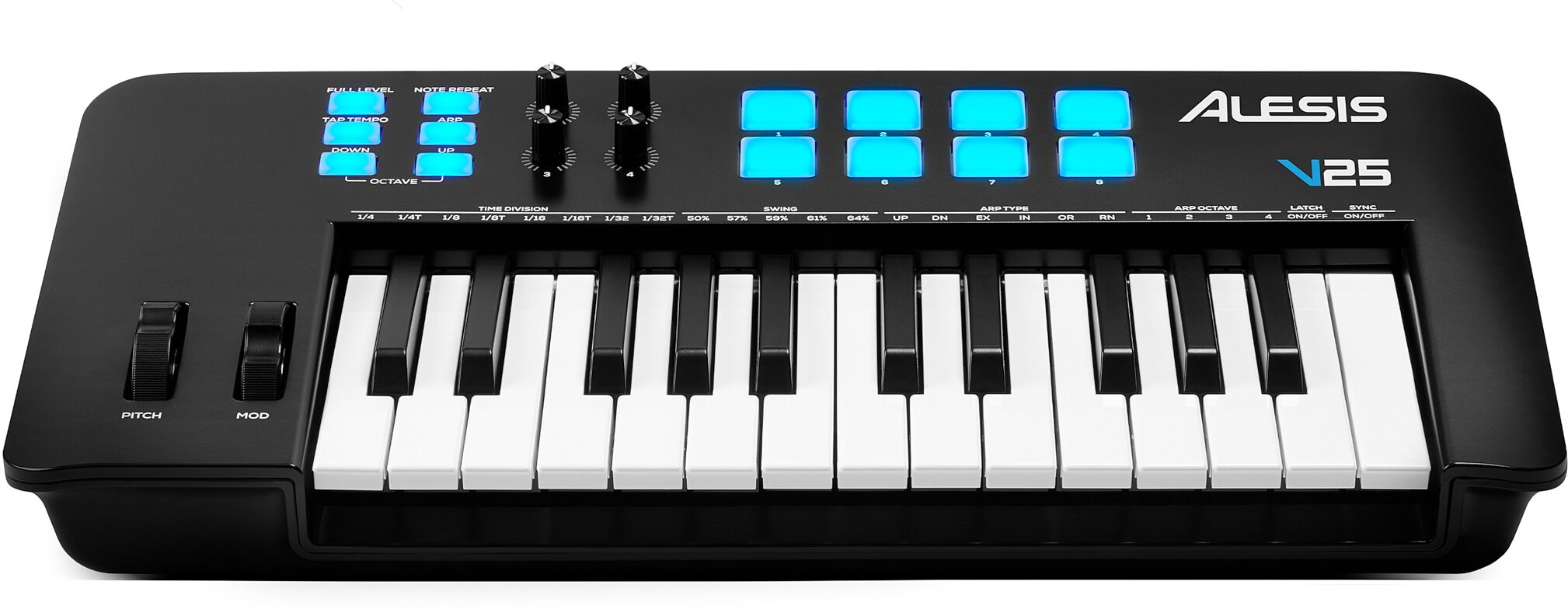 Alesis V25 MKII USB MIDI Controller Keyboard, 25-Key | zZounds