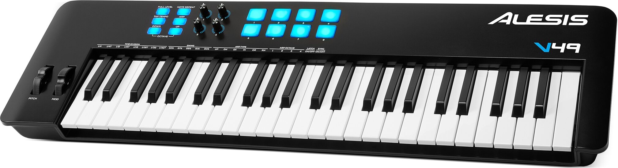 送料無料/新品】 Alesis V49 MKⅡ MIDIキーボードコントローラー 49鍵 