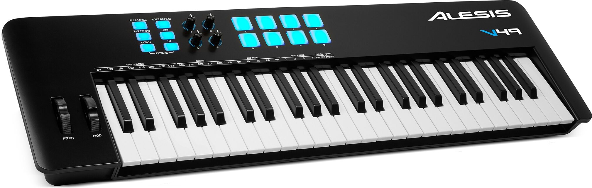 Alesis V49 MKII USB MIDI Controller Keyboard, 49-Key