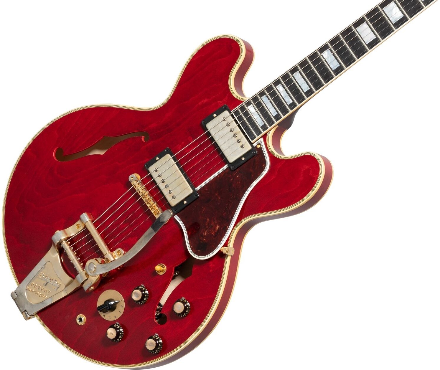 Gibson Custom Shop Noel Gallagher 1960 ES-355 ML '60s Electric Guitar, Action Position Front