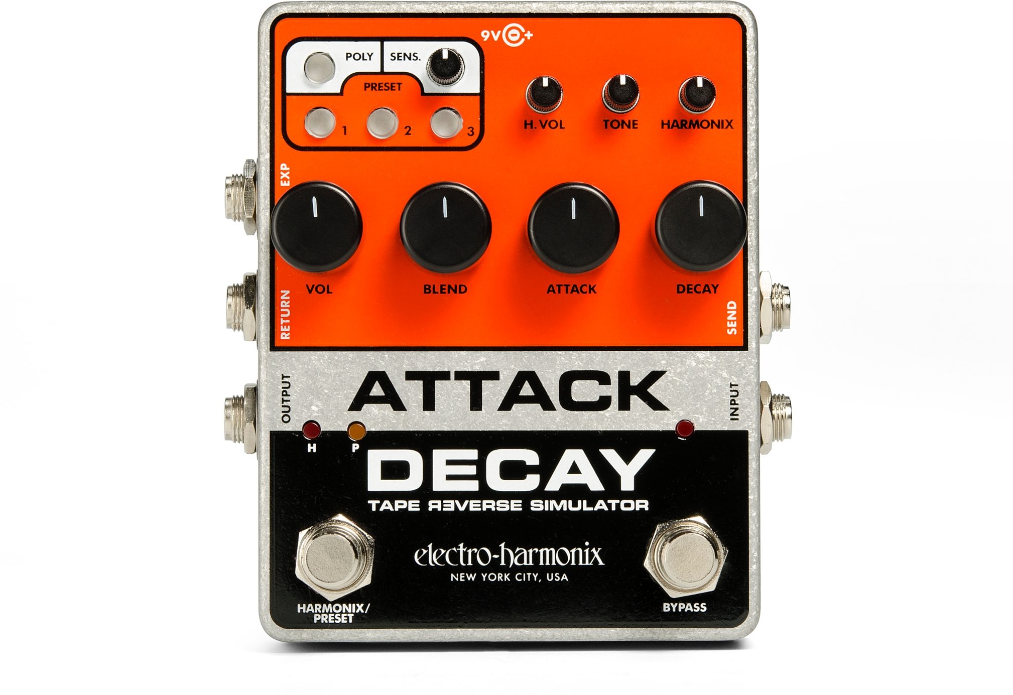 Electro-Harmonix Attack Decay Pedal, Main