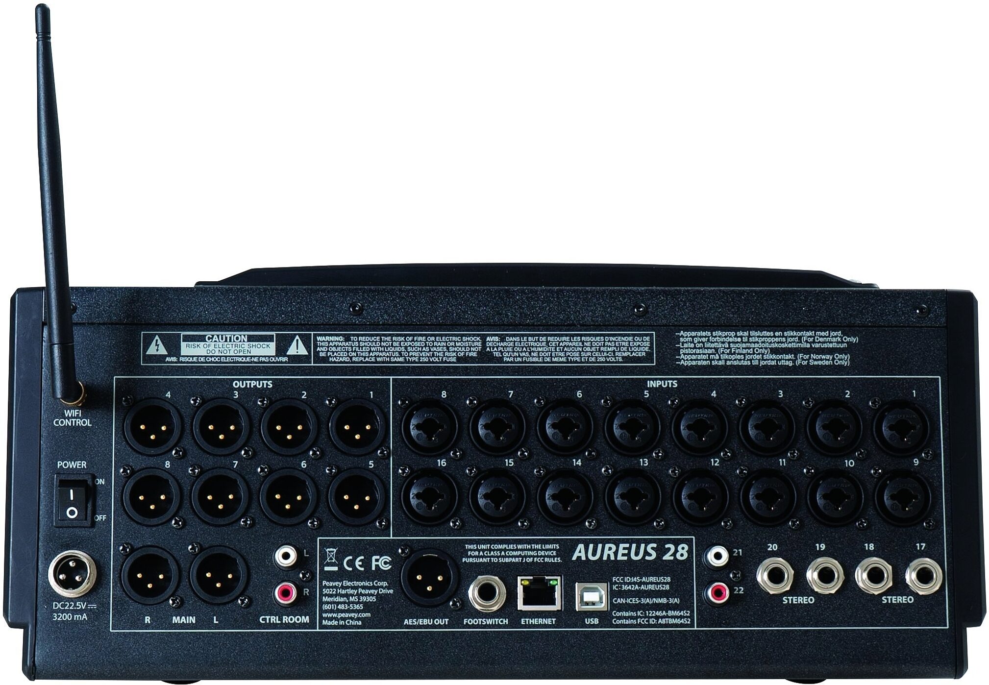 Peavey Aureus Digital Mixer, 28-Channel