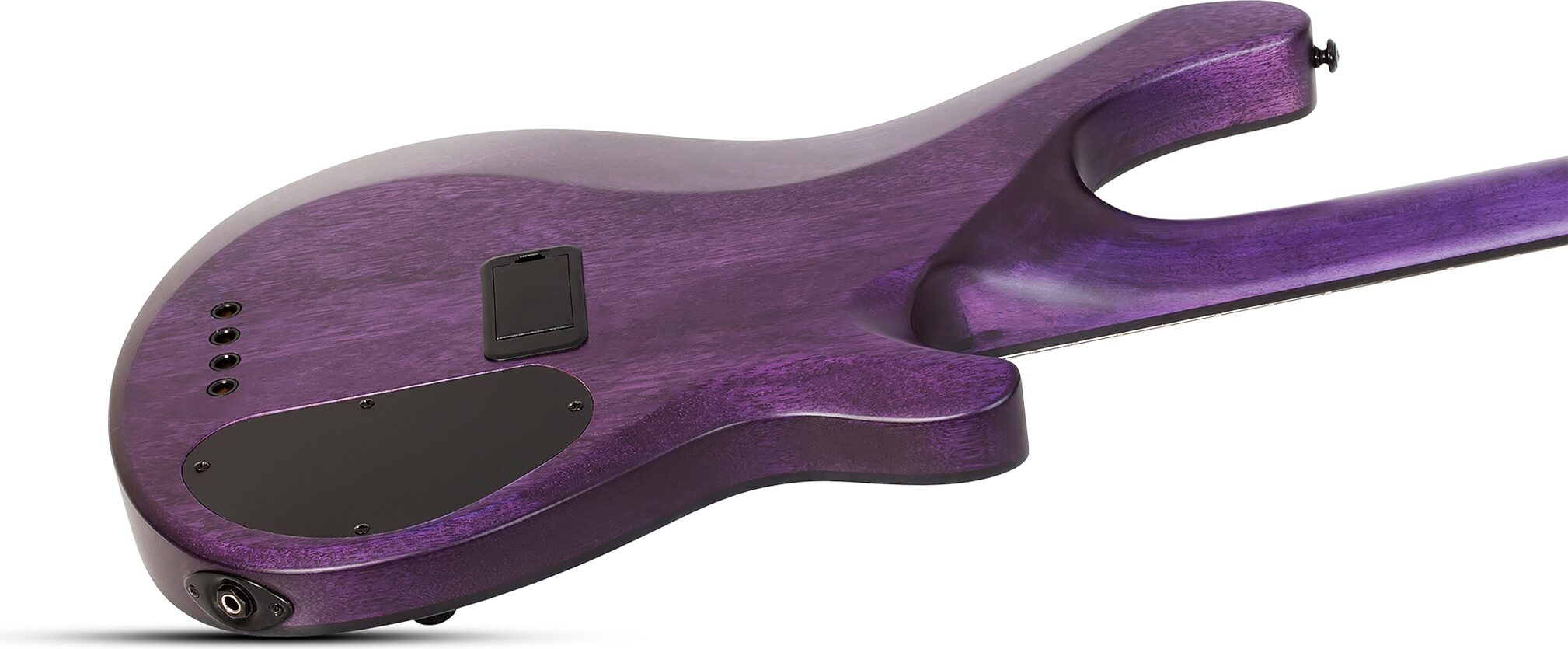Schecter C-4 GT Electric Bass, Left-Handed, Action Position Back