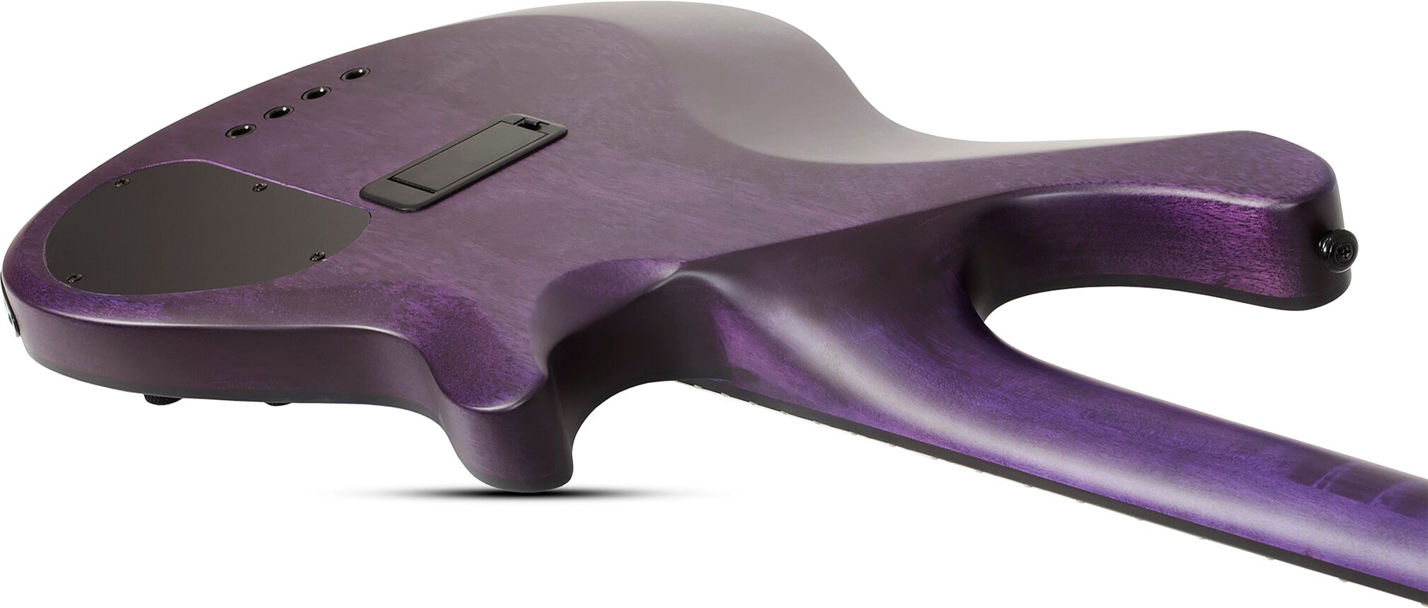 Schecter C-4 GT Electric Bass, Left-Handed, Action Position Back