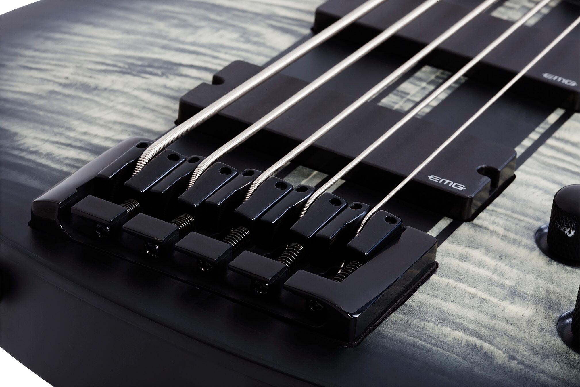 Schecter C-5 GT Electric Bass, Action Position Back