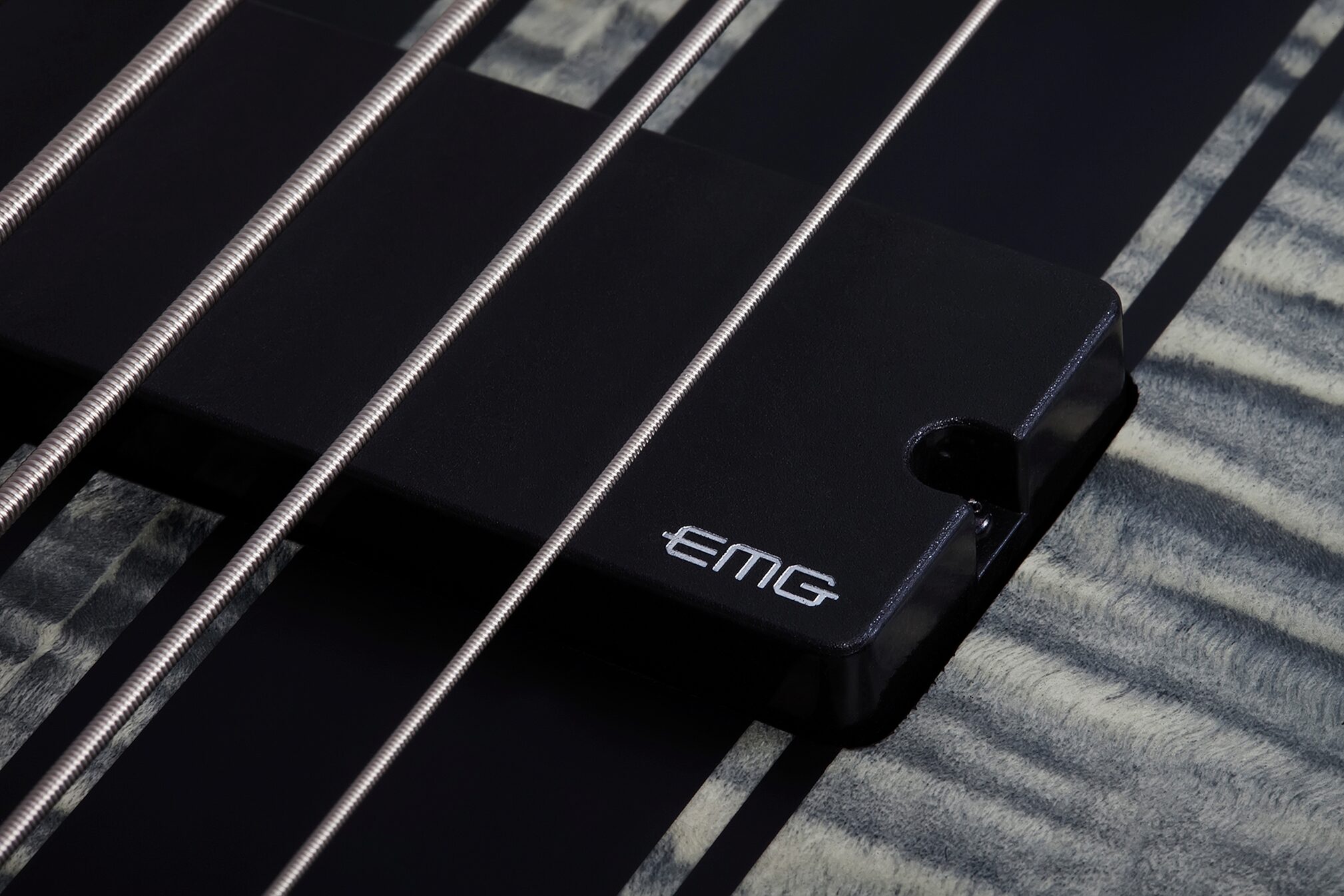 Schecter C-5 GT Electric Bass, Action Position Back