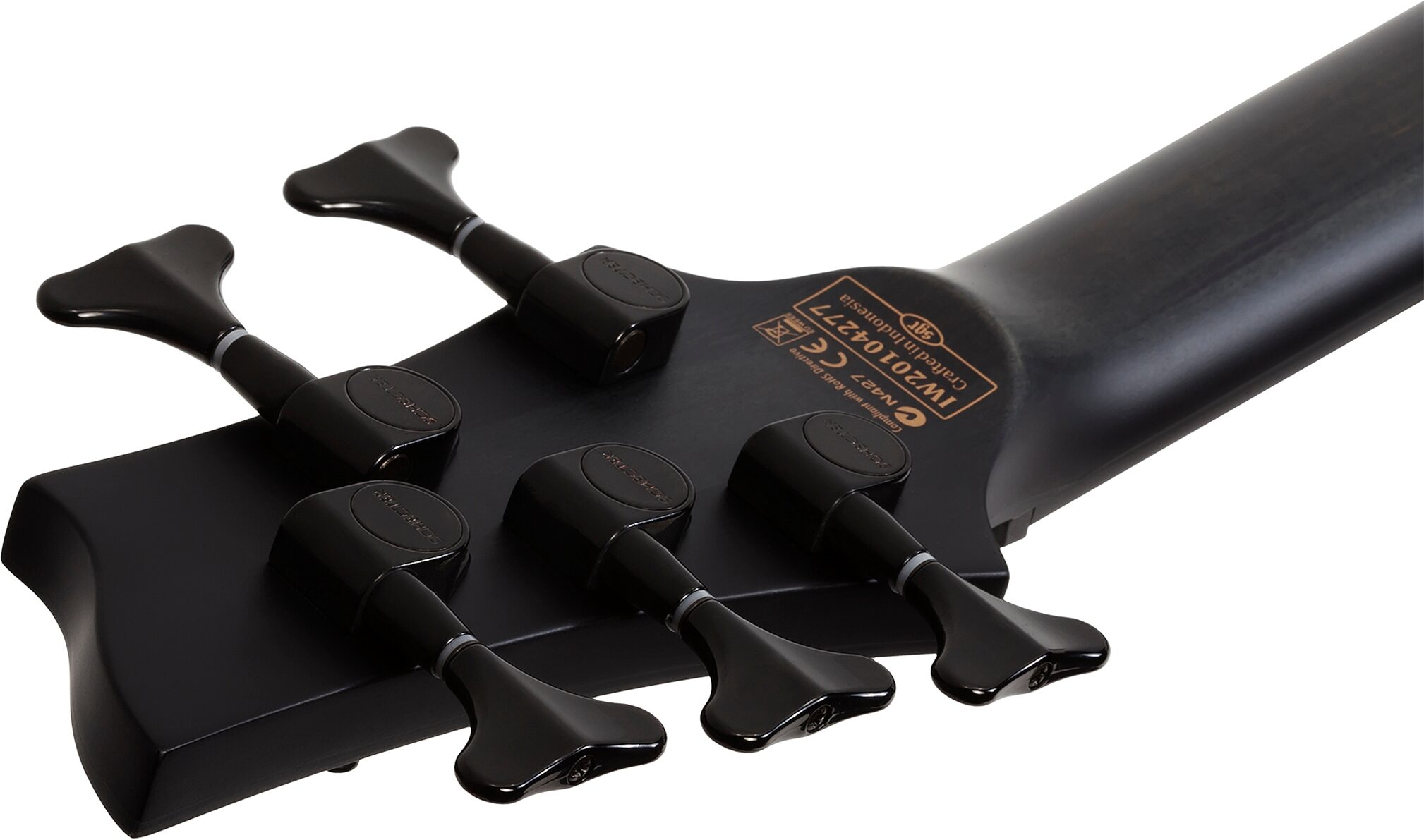 Schecter C-5 GT Electric Bass, Action Position Back